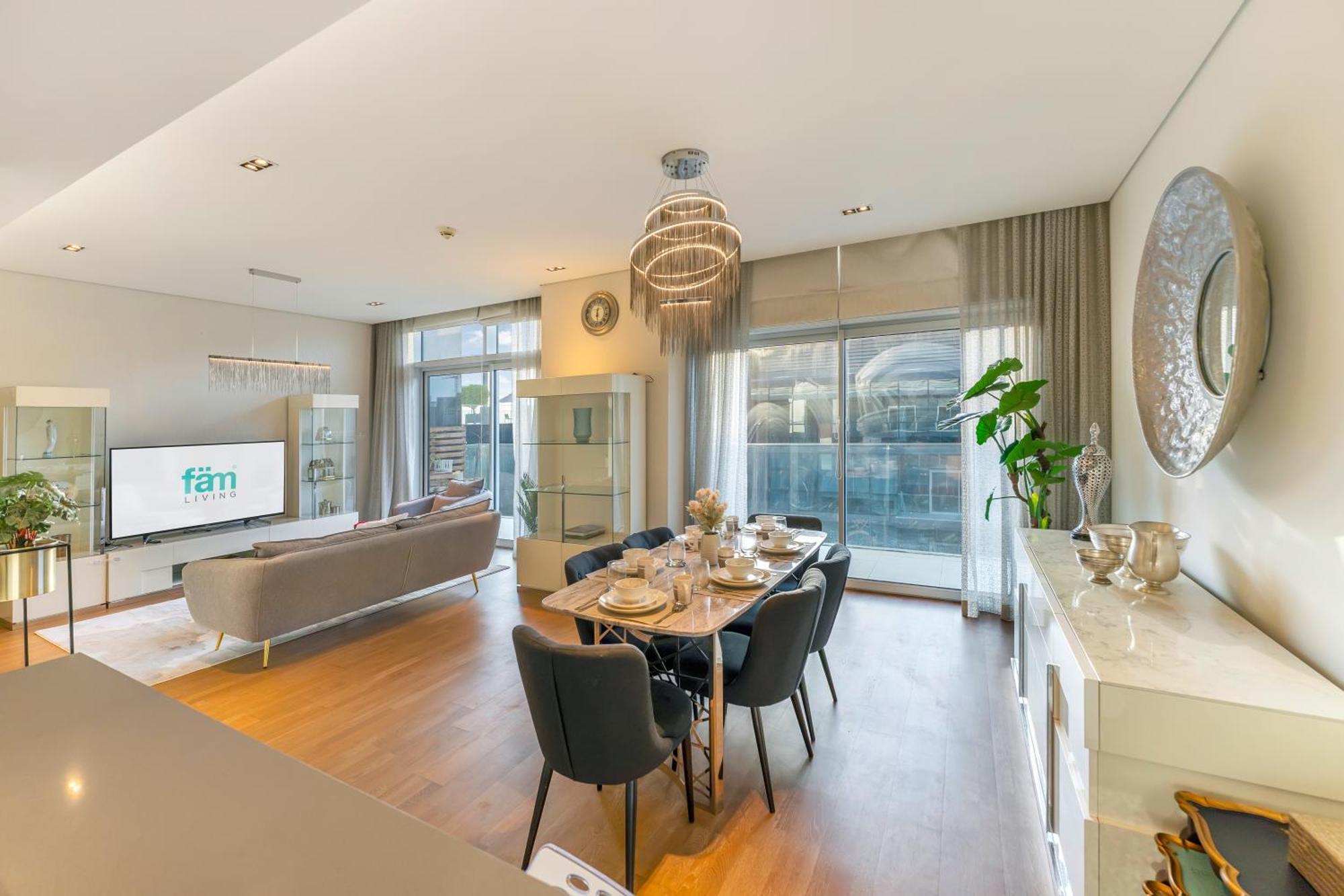 Fam Living - City Walk - Opulent Living Apartman Dubaj Kültér fotó